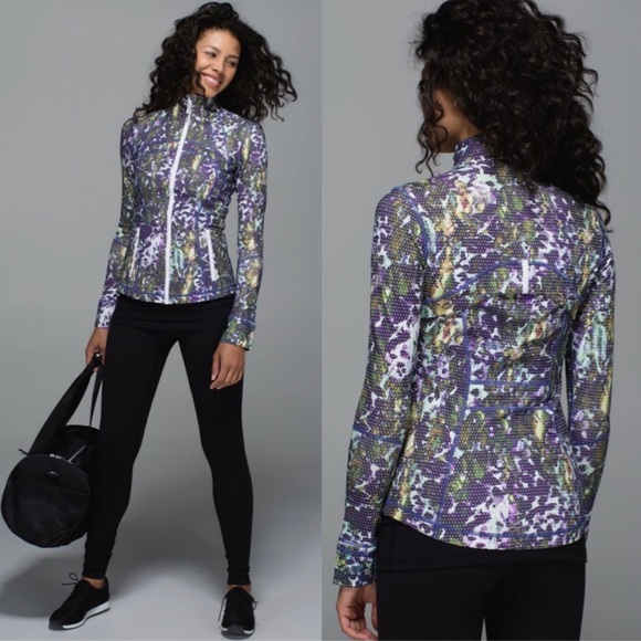 Lululemon Define Jacket 🍋floral white multi 6 - Picture 4 of 11